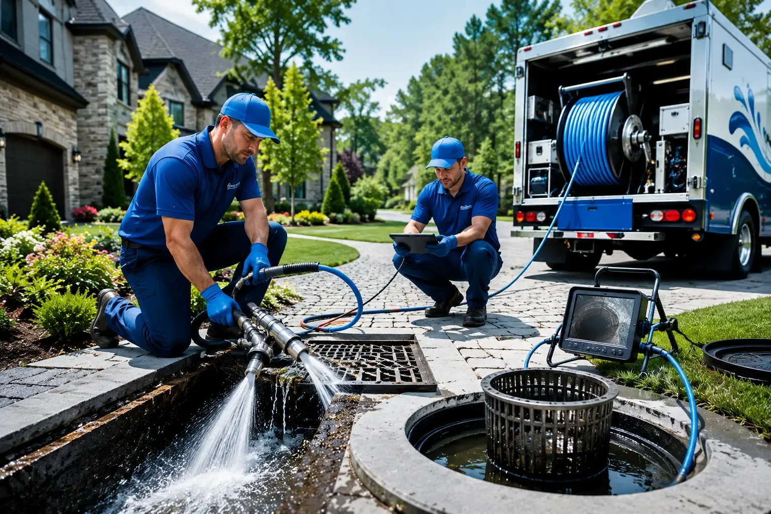Local outdoor drain cleaning professionals in Lawrence, MI