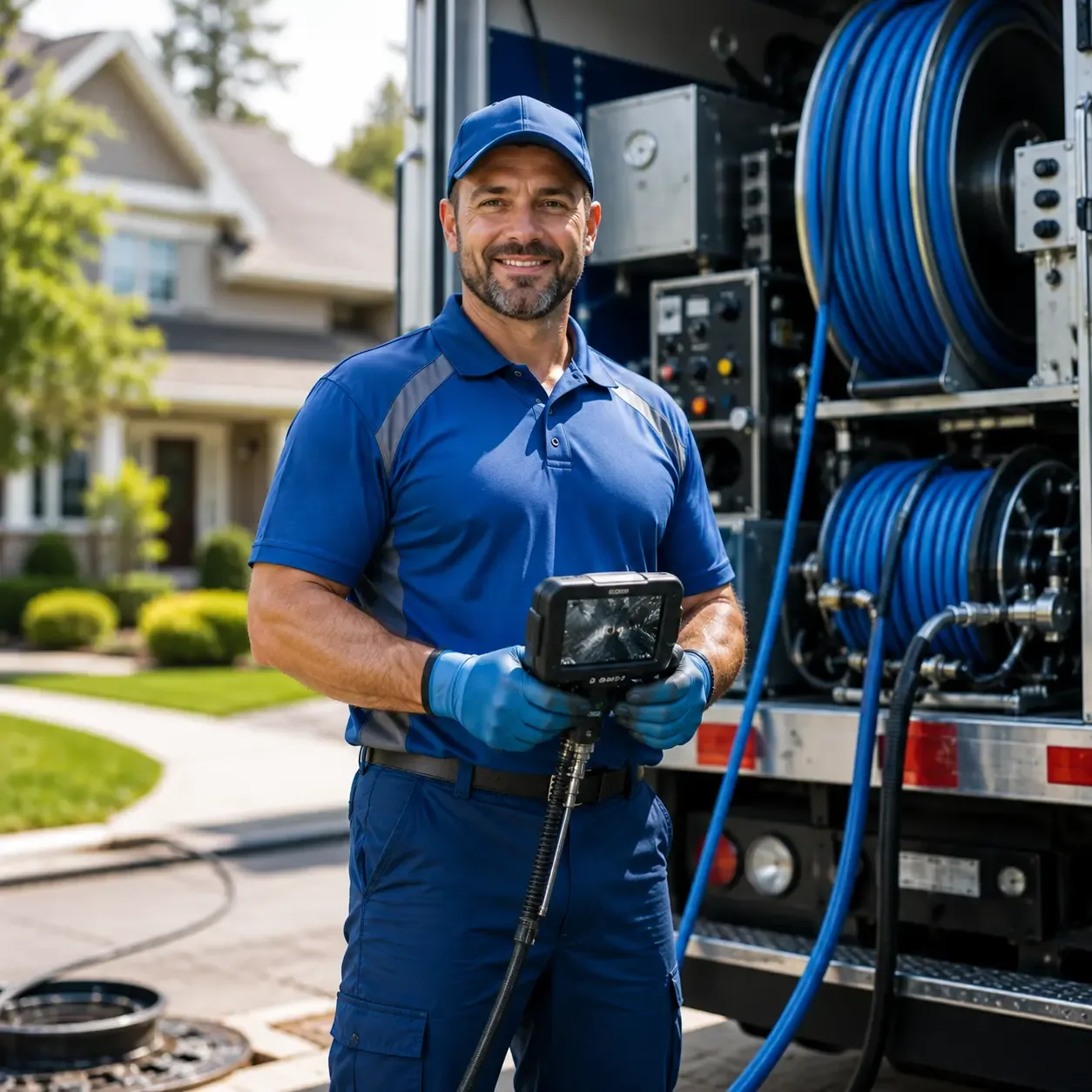 Local outdoor drain cleaning specialists in Lawrence, MI